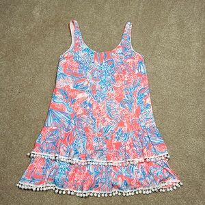 Bright (neon) Lilly Pulitzer dress